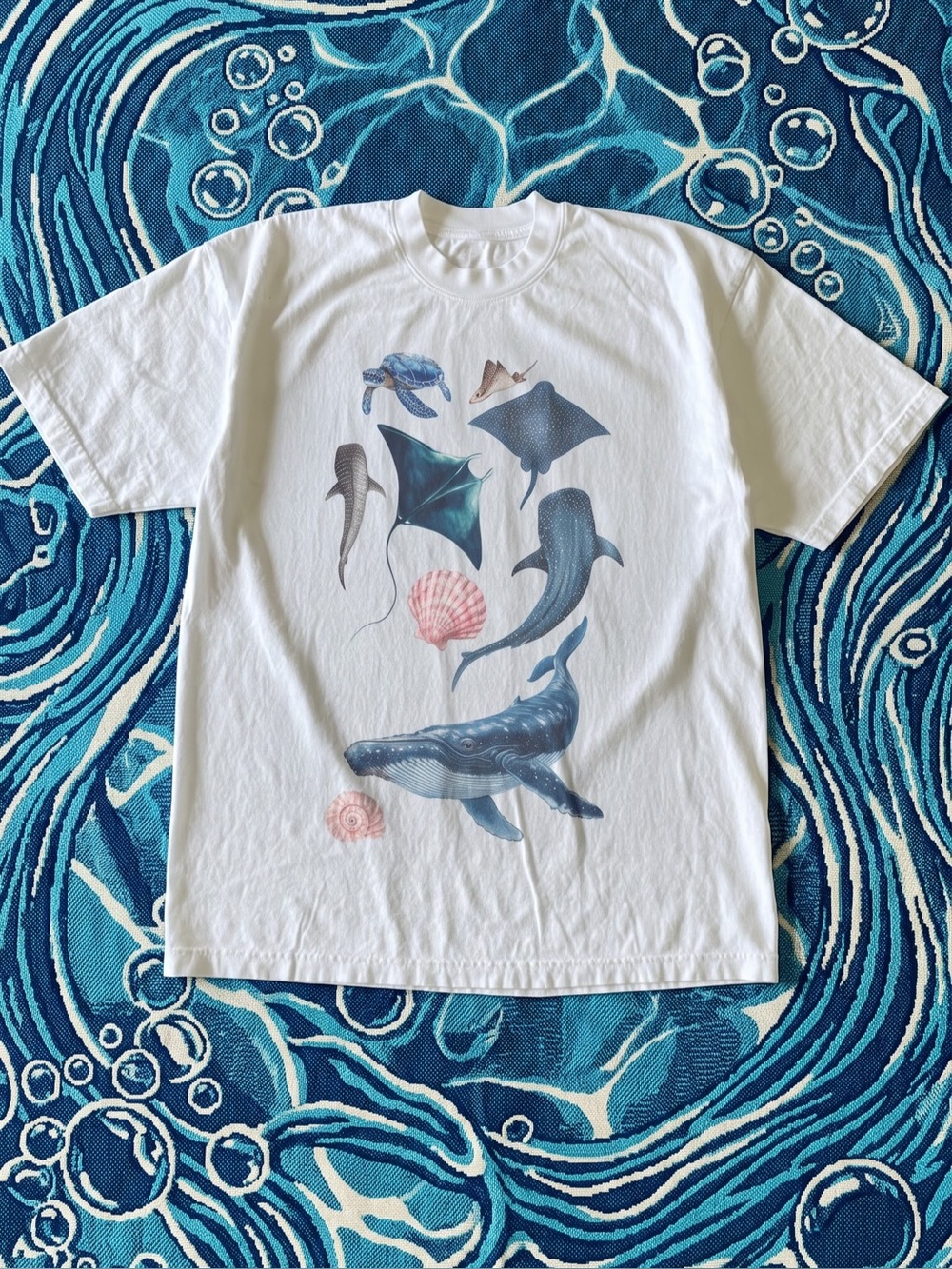 Style Ocean Animals Graphic Tee
Your New Favorite Gildan Tee